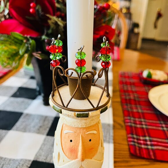 Enesco Santa candle holder - Picture 9 of 9